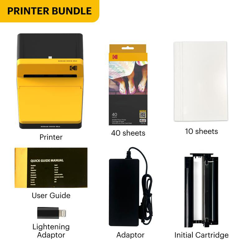 Wireless Bluetooth printer, high-quality output.