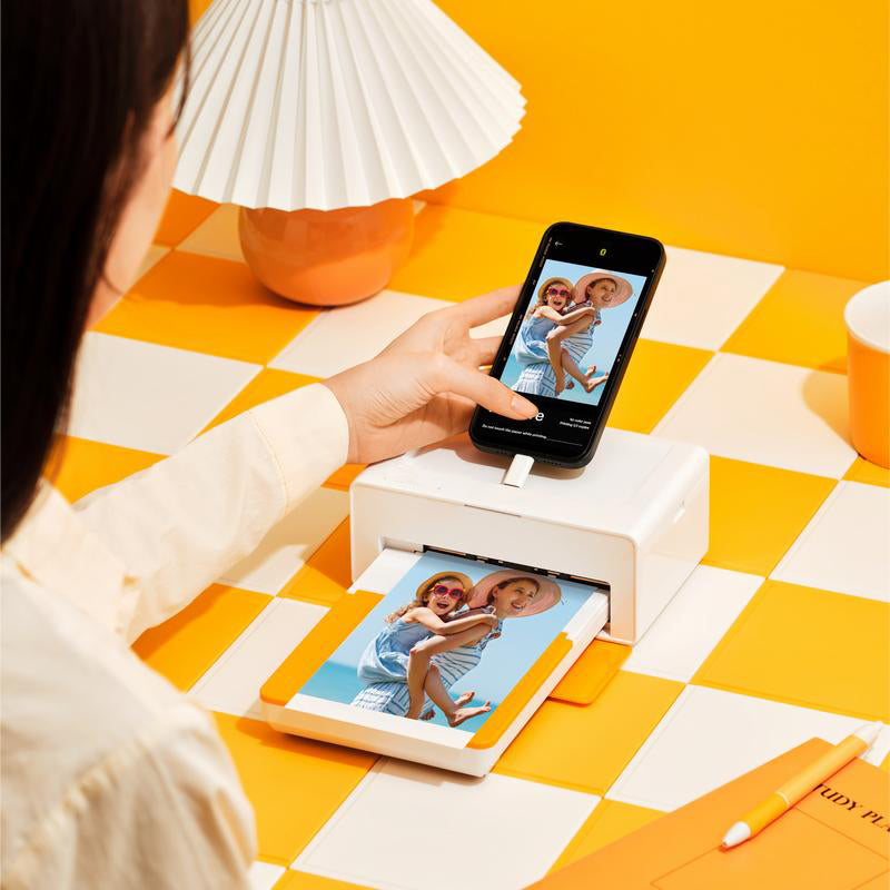 Wireless Bluetooth printer, high-quality output.