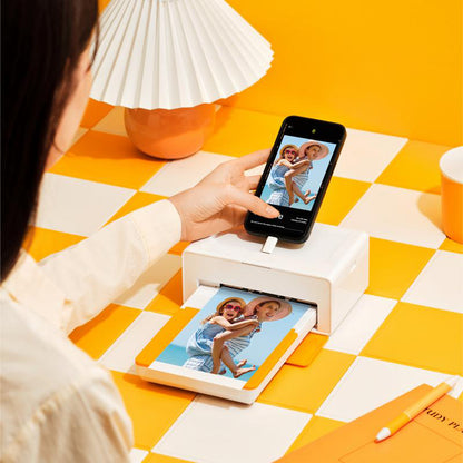 Wireless Bluetooth printer, high-quality output.