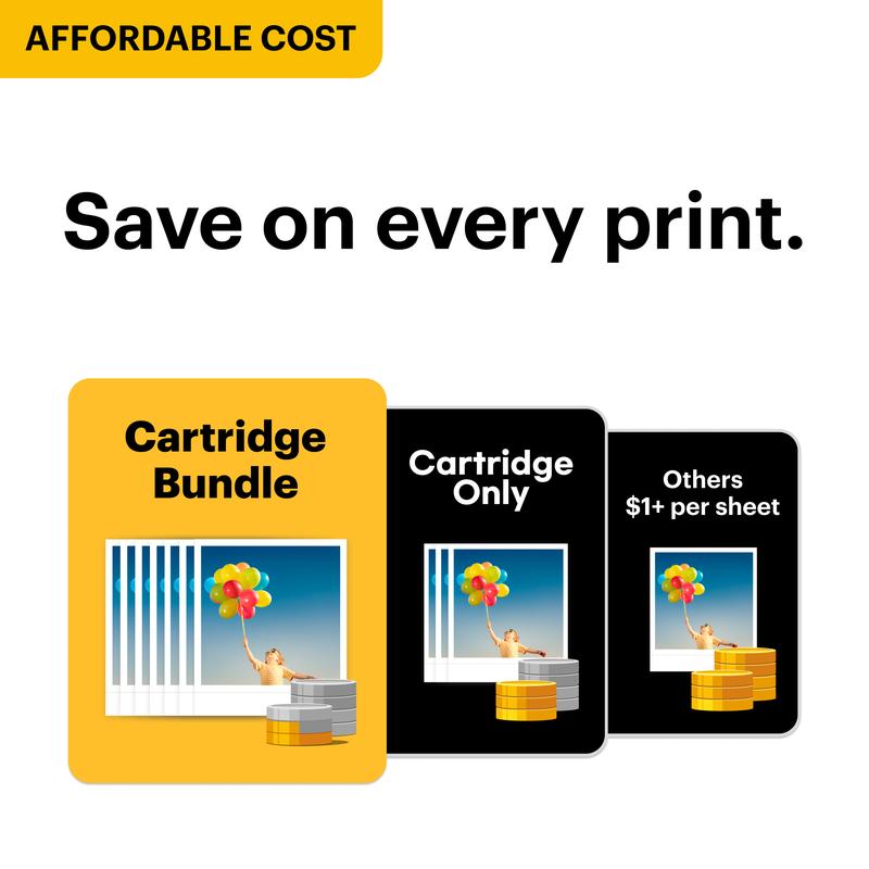 Wireless Bluetooth printer, high-quality output.